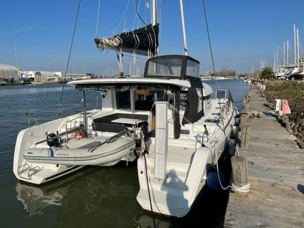Explore Nettuno on a 11.74m Rental Catamaran Lagoon 39