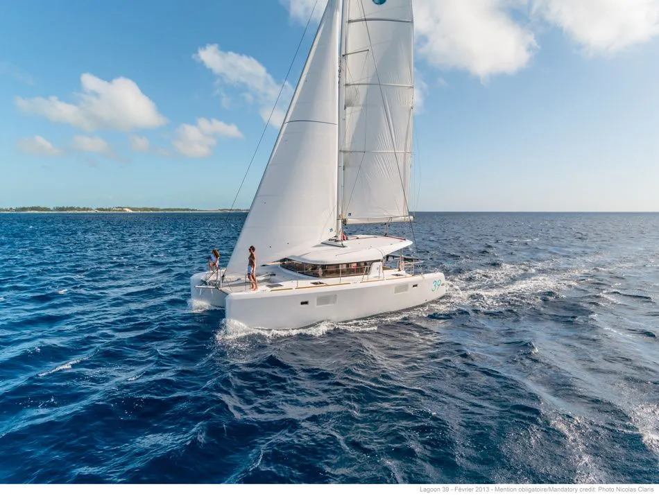 Explore Victoria on a 11.74m Rental Catamaran Lagoon 39