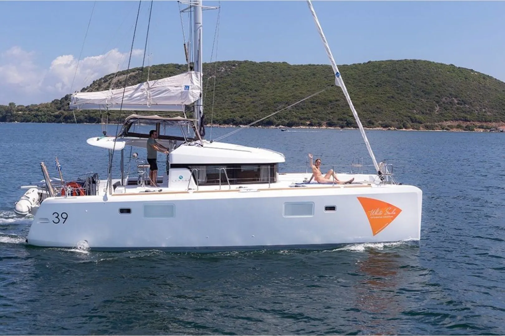 Boot - Rent a 11.55m Lagoon 39 Catamaran in Preveza