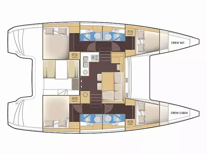 Explore Nydri on a 12.04m Rental Catamaran Lagoon 39