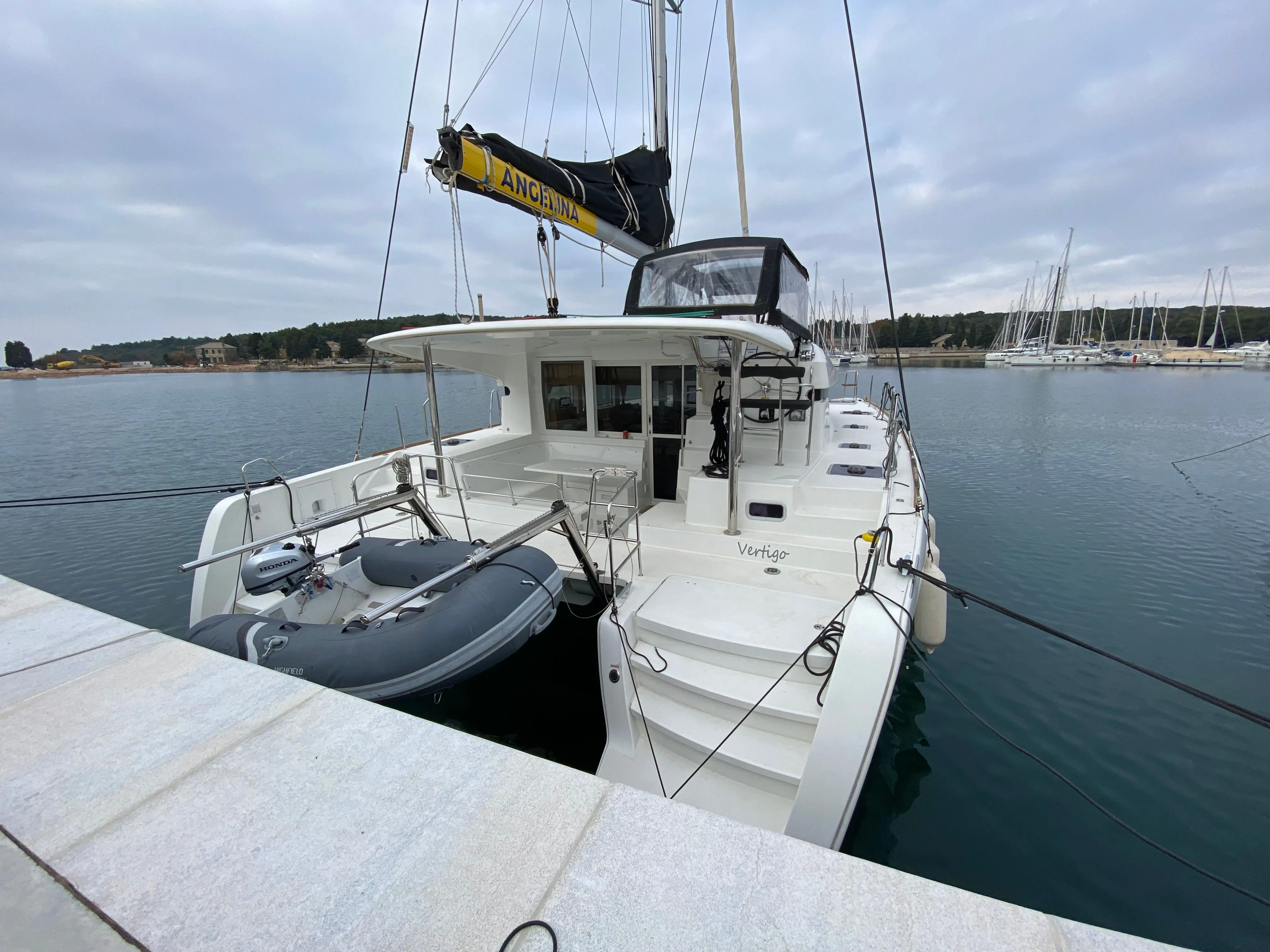 Explore Punat on a 11.74m 6 Cabin Catamaran Rental