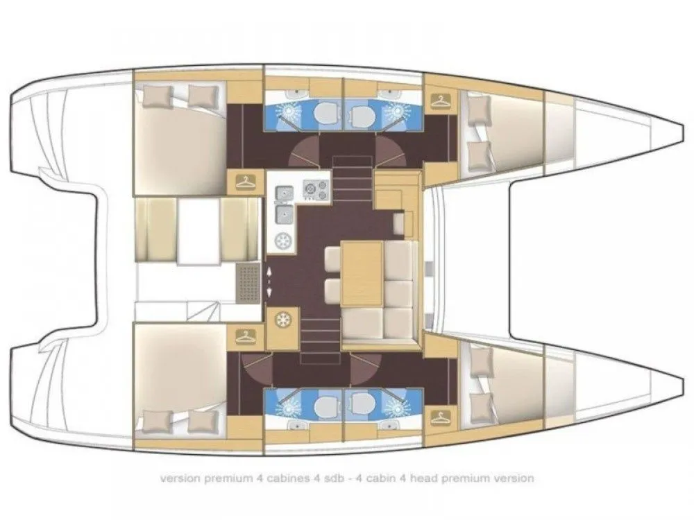 Rent a 12m Catamaran Lagoon 39 in Polignano a Mare