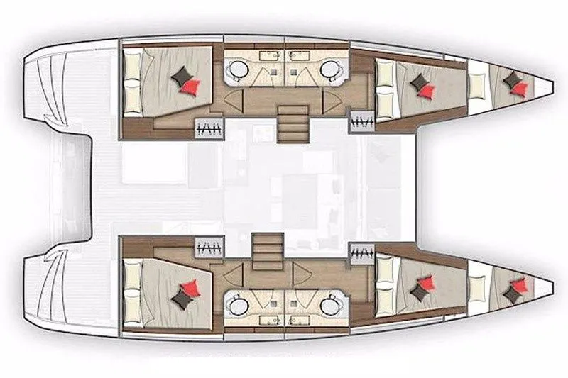 11.74m Lefkada Lagoon 40 Hire