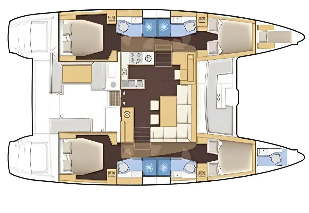 Charter a 11.74m Lagoon 40 in Bodrum