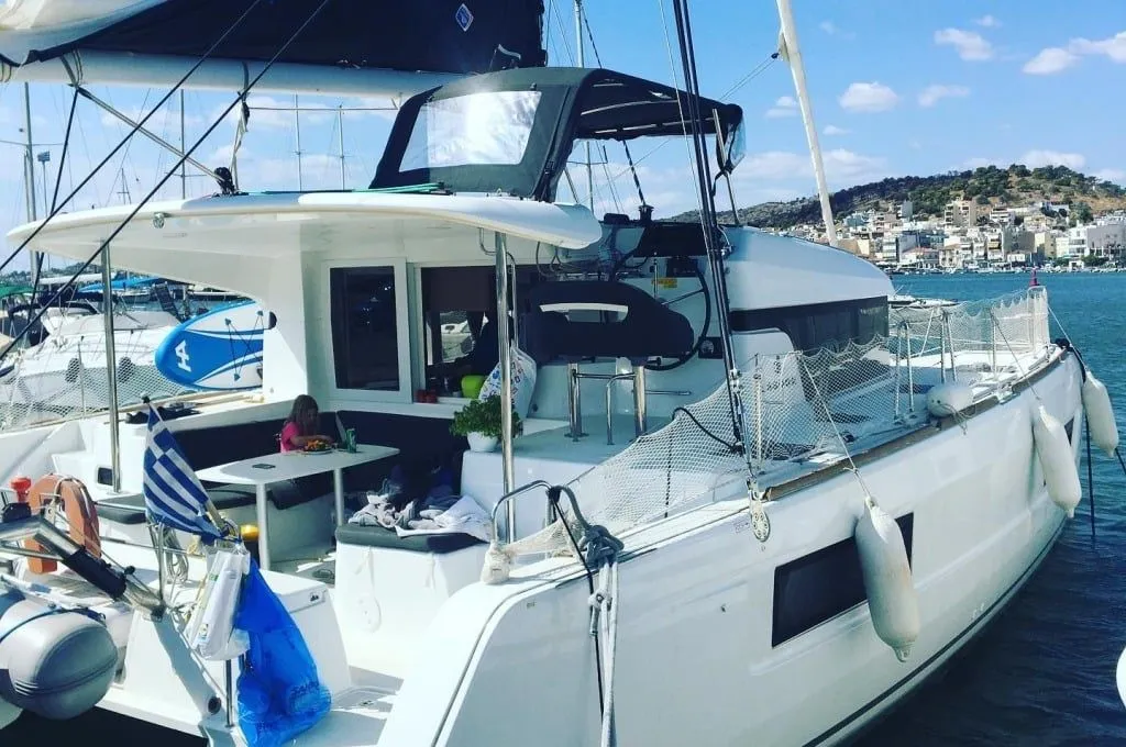 11.74m Gouvia Catamaran Lagoon 40 Hire