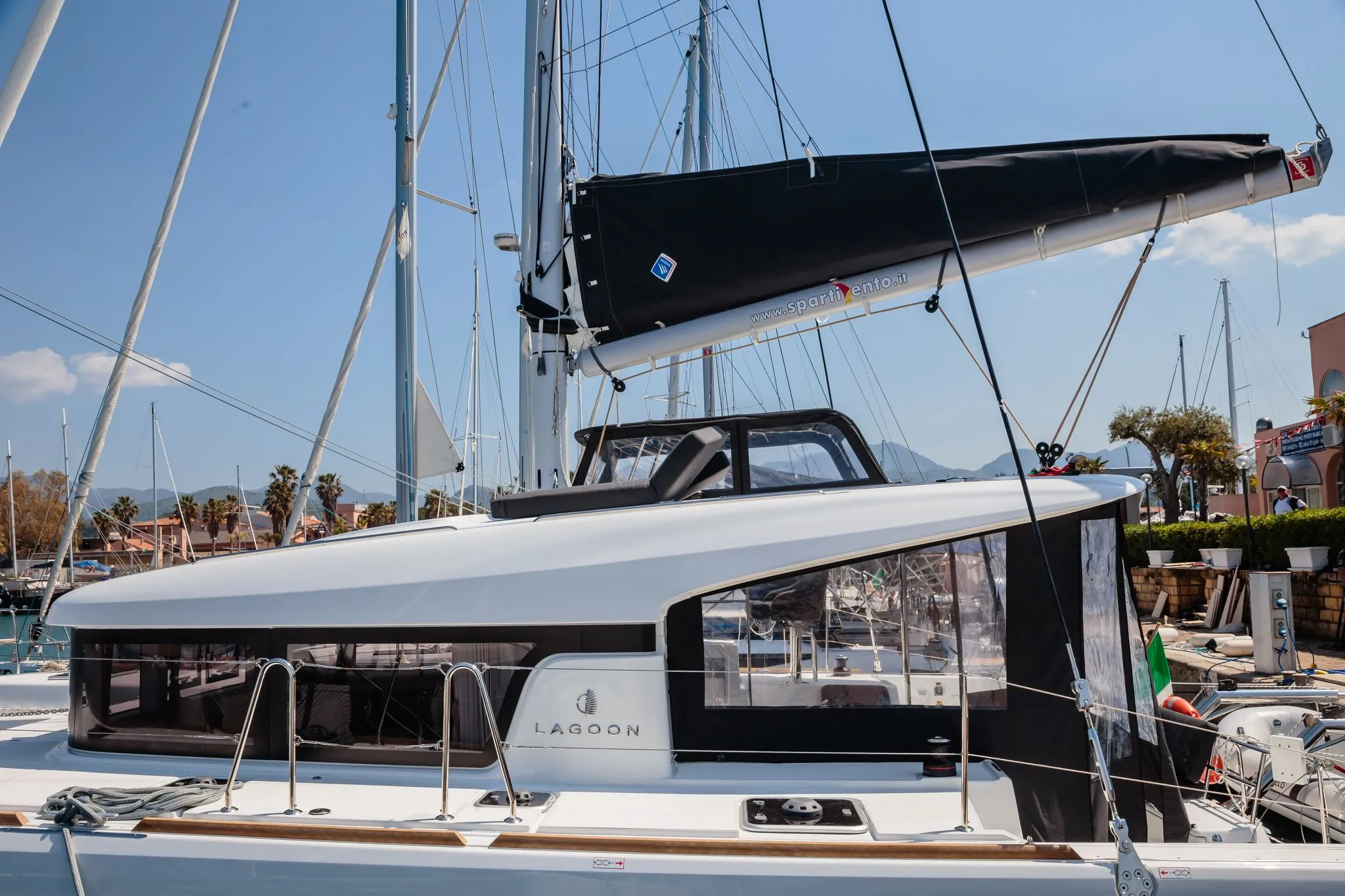 Rent a 11.74m Catamaran in Olbia
