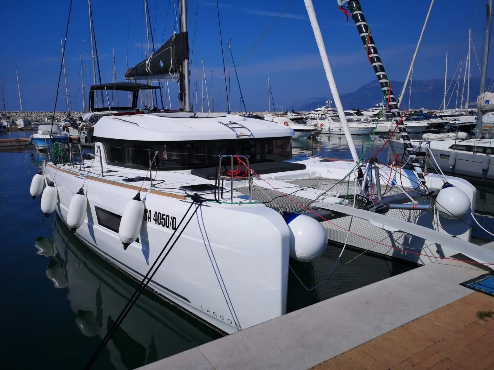 Charter a 11.74m 6 Cabin Catamaran in Castellammare di Stabia