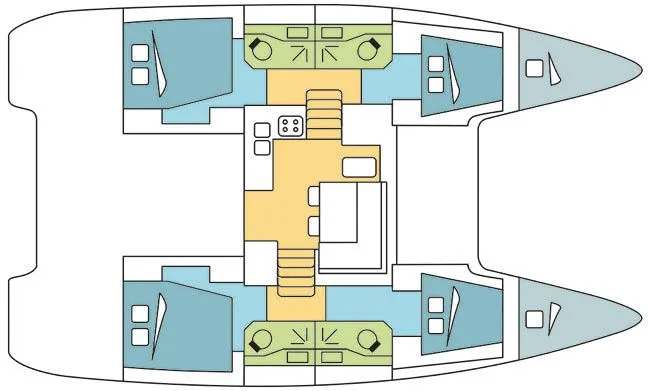 11.74m Kotor Catamaran Hire