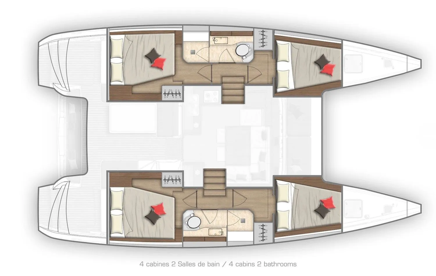 Explore Pa Klok on a 11.74m Rental Catamaran Lagoon 40