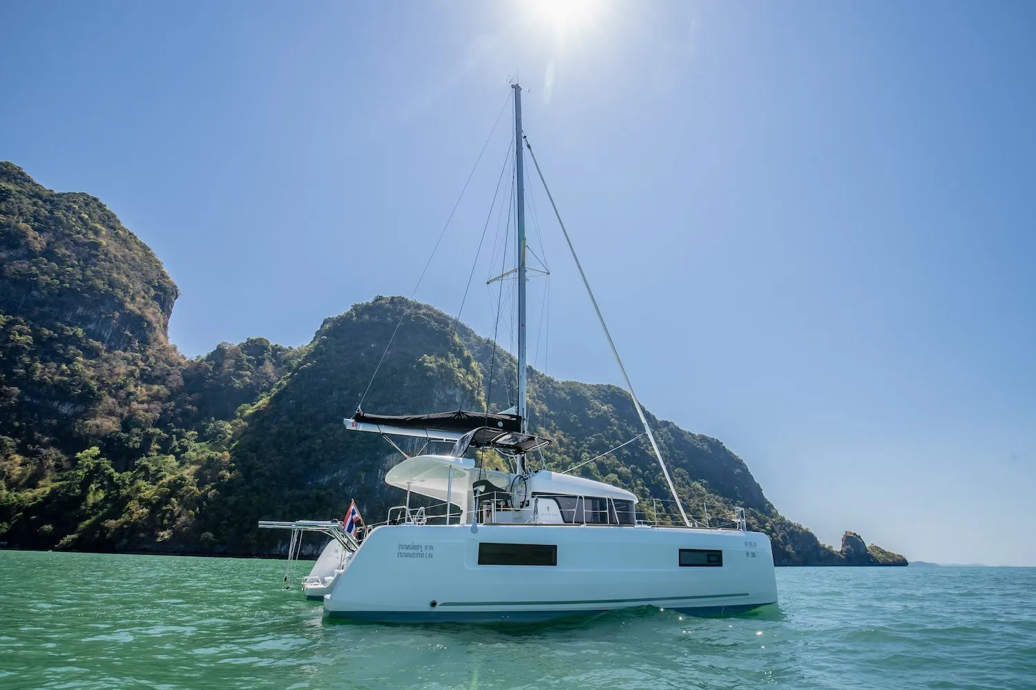 Explore Pa Klok on a 11.74m Rental Catamaran Lagoon 40