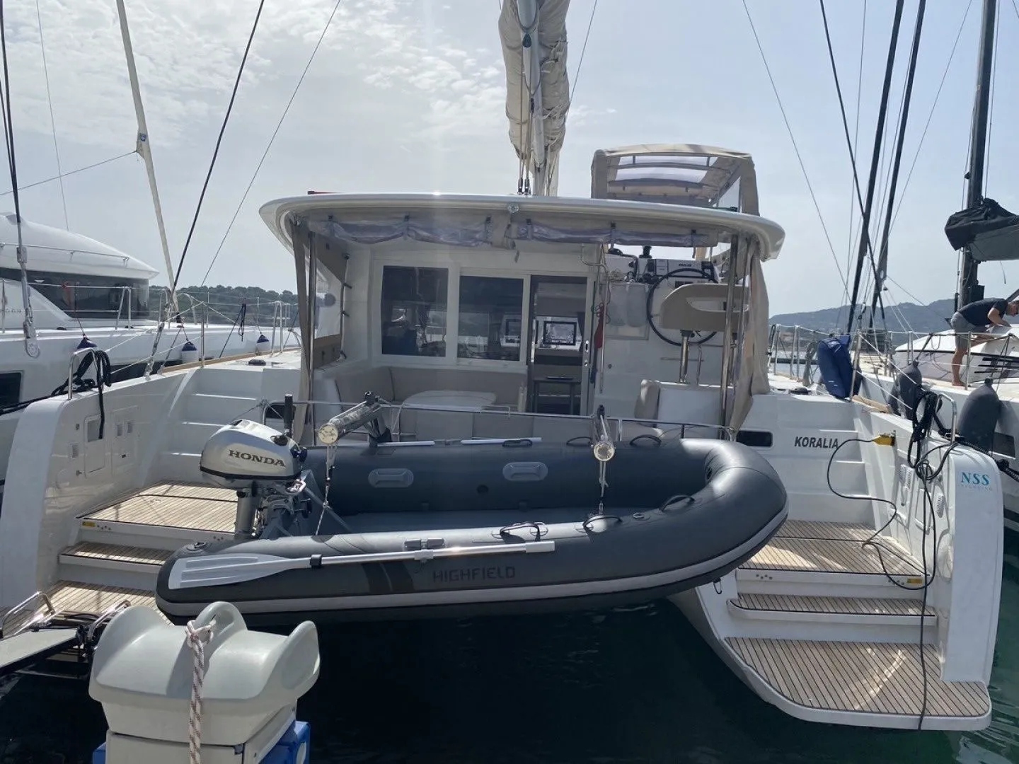 Rent a 11.88m 6 Cabin Catamaran in Porto Rotondo