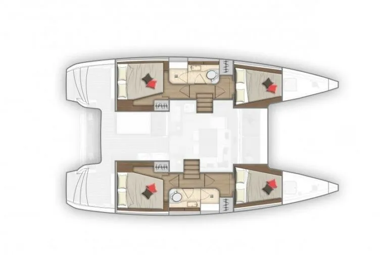Explore Lelystad on a 11.75m Lagoon 40 Catamaran Rental