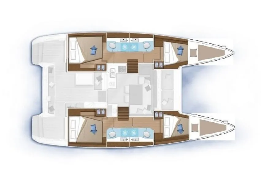 Charter a 11.74m Catamaran in Pirovac