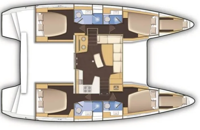 Rent a 11.74m Lagoon 40 in Šibenik