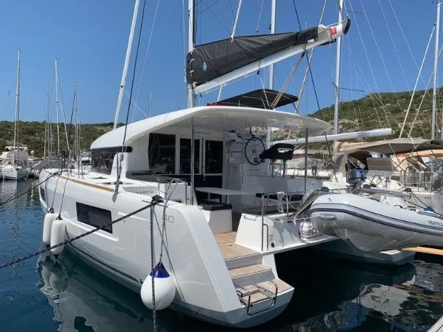 Explore Primošten on a 11.74m Rental Lagoon 40