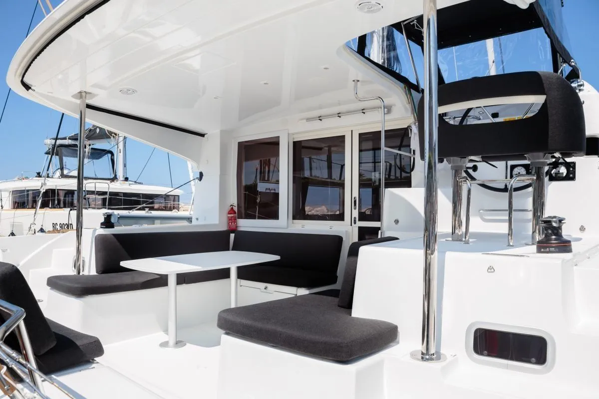 Explore Furnari on a 11.74m Lagoon 40 Catamaran Rental