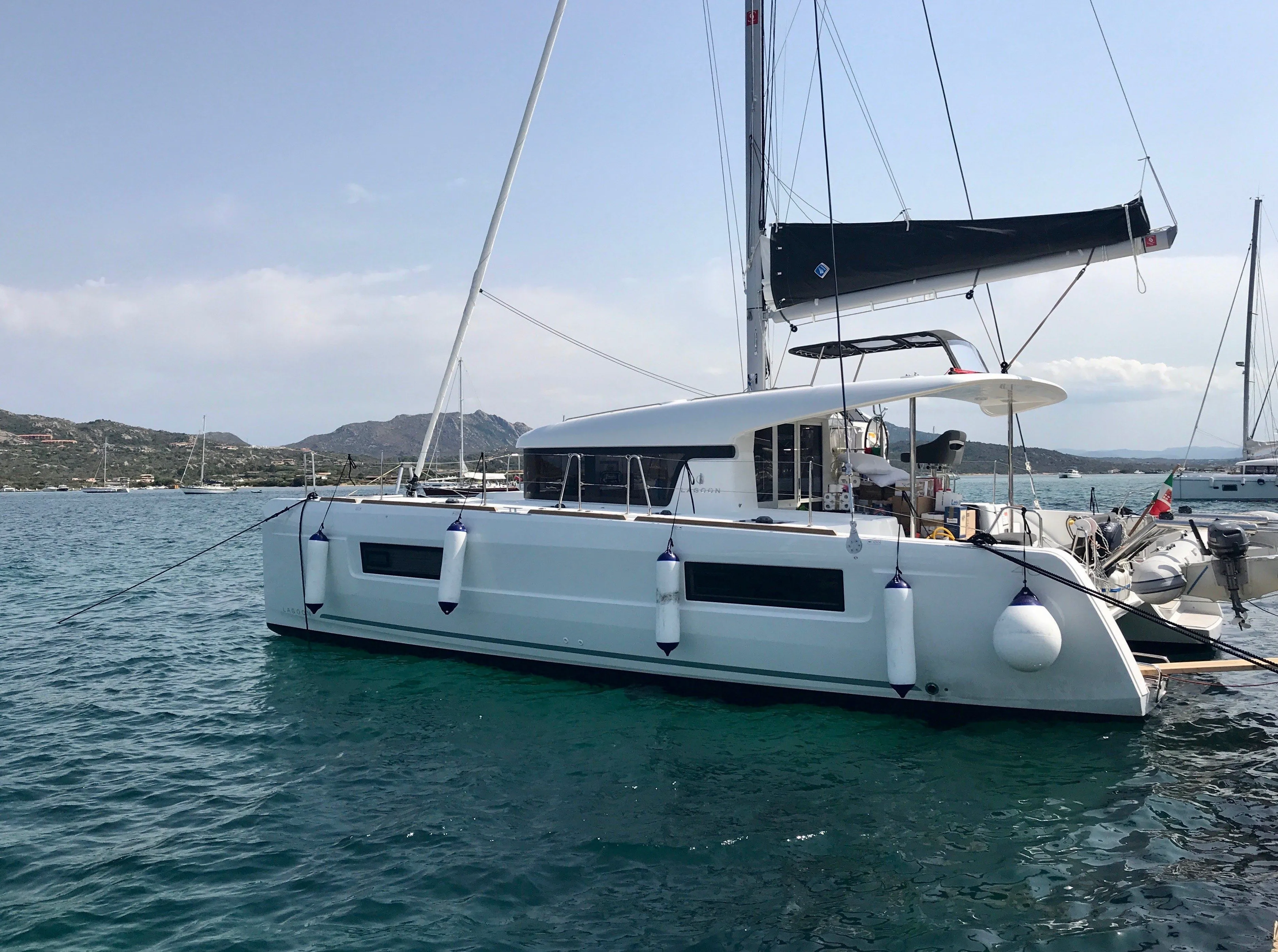 Explore Castiglioncello on a 11.74m Rental Catamaran