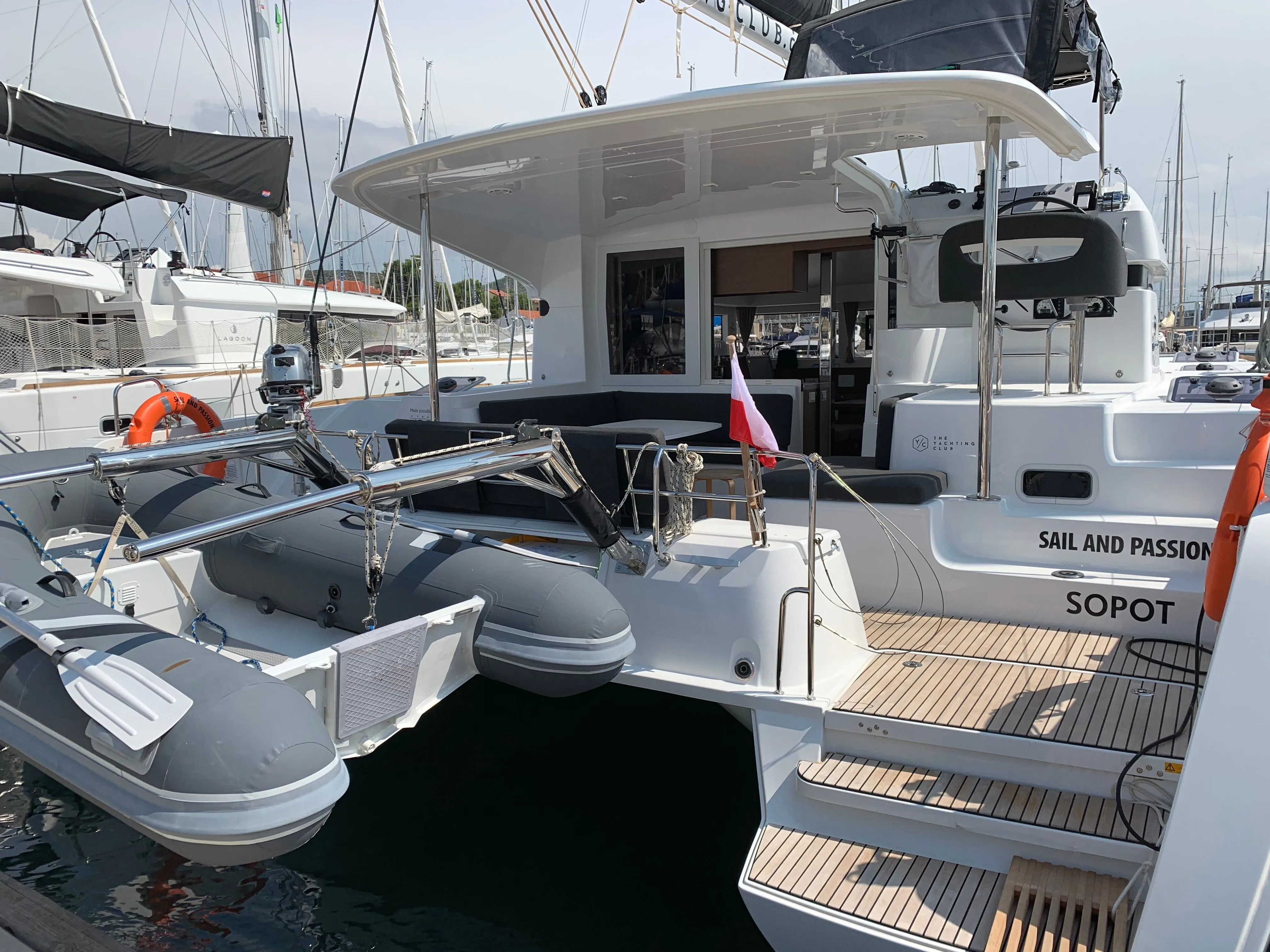 Explore Pirovac on a 11.74m 6 Cabin Catamaran Rental
