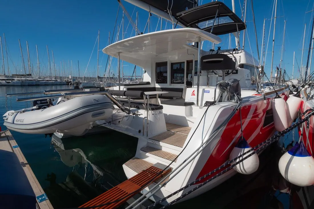 Explore Biograd na Moru on a 11.74m Lagoon 40 Catamaran Rental