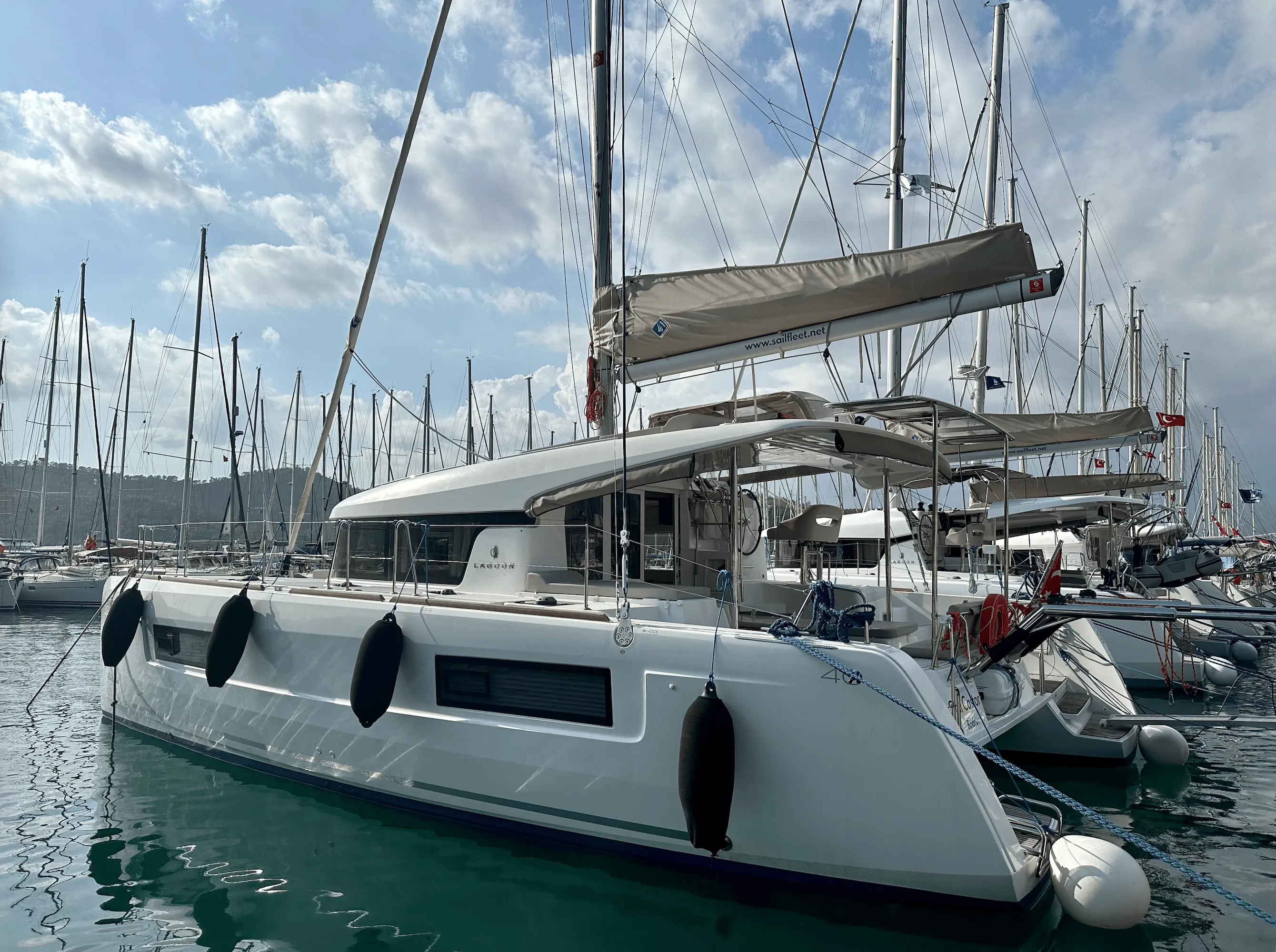 11.74m Fethiye Lagoon 40 Hire