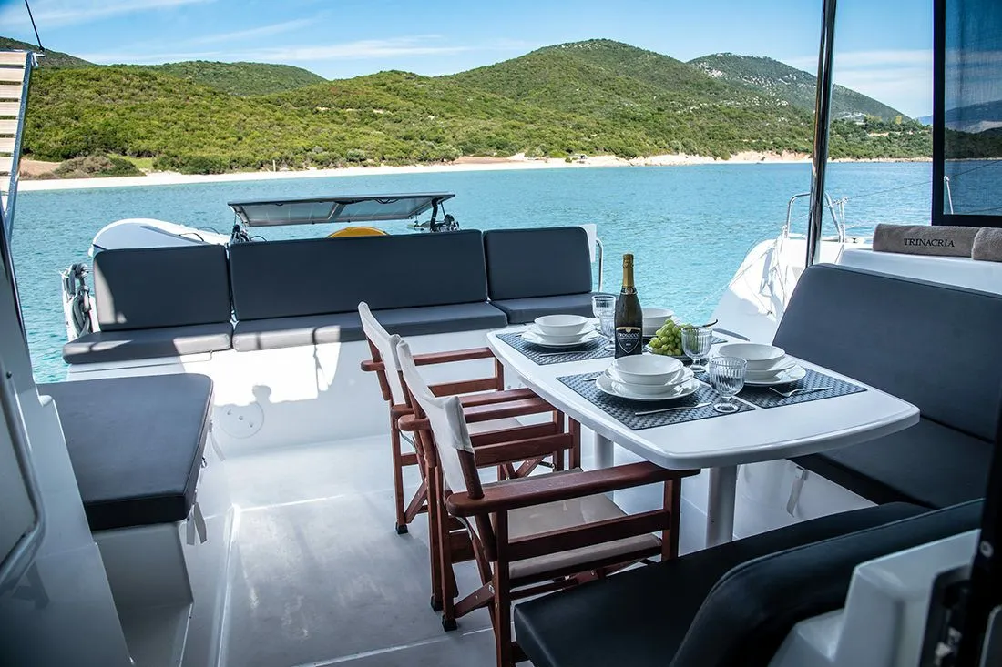 Rent a 11.74m 4 Cabin Catamaran in Preveza