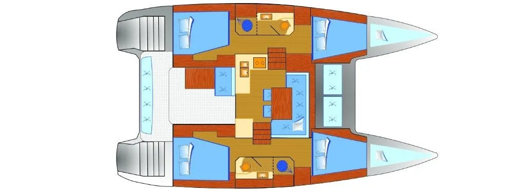 Charter a 11.74m Lagoon 40 Catamaran in Punat