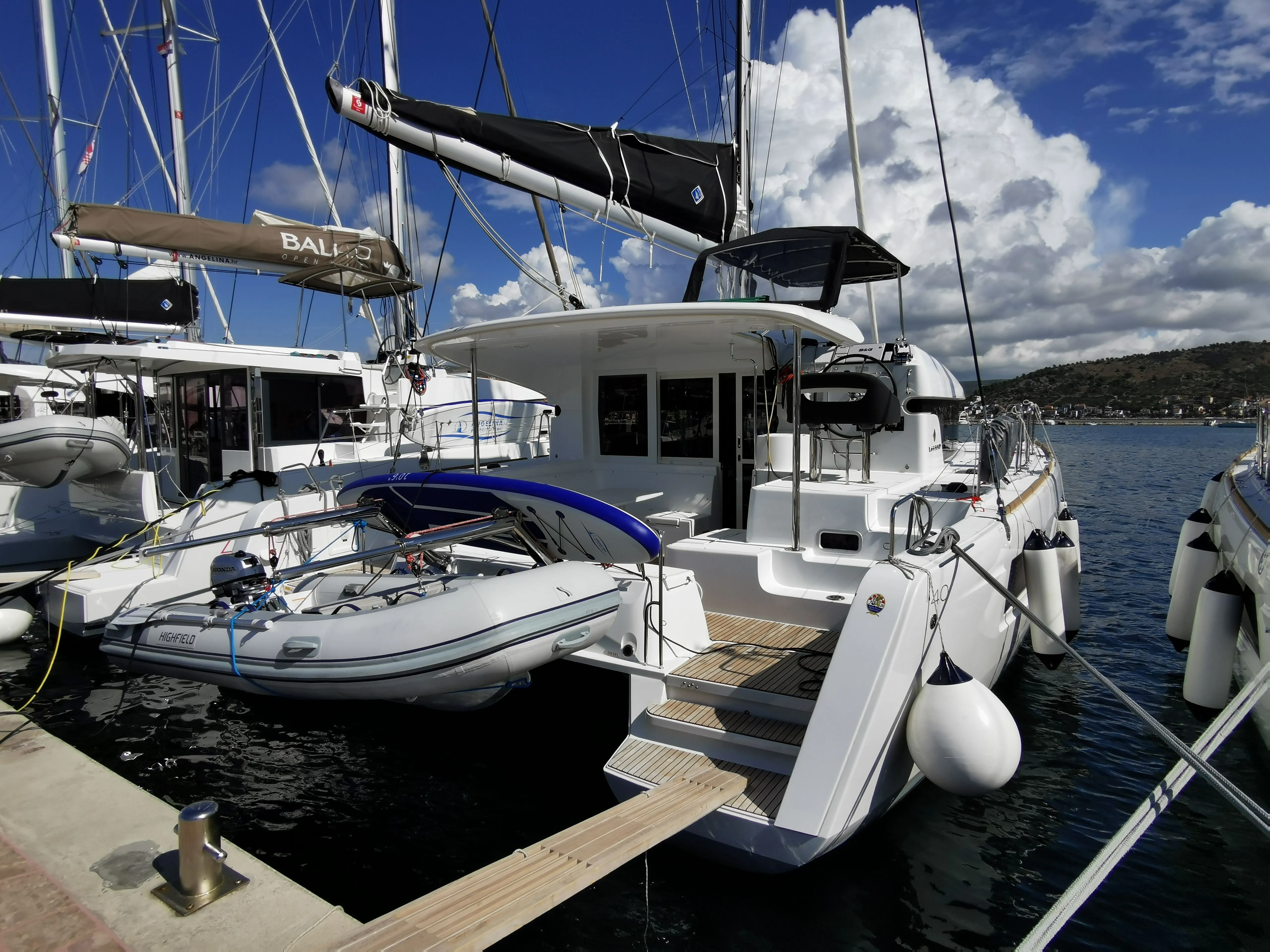 Explore Rogoznica on a 11.74m Rental Catamaran