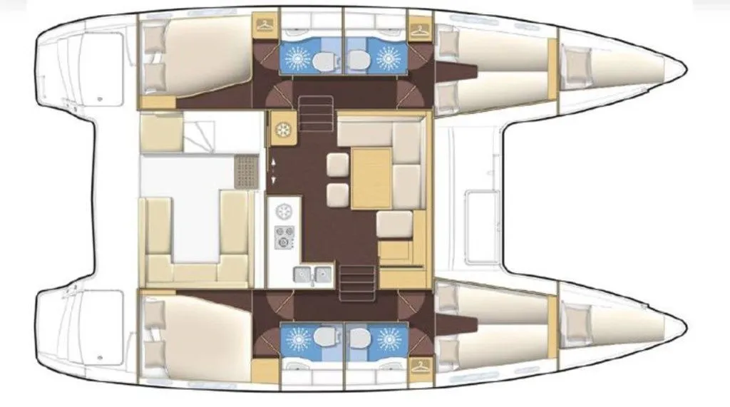 Explore Rogoznica on a 11.74m Rental Catamaran