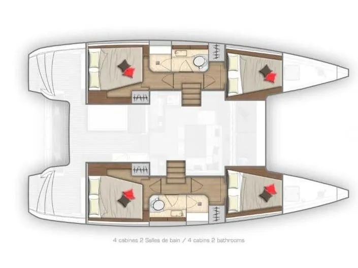 11.74m Villasimius Catamaran Hire