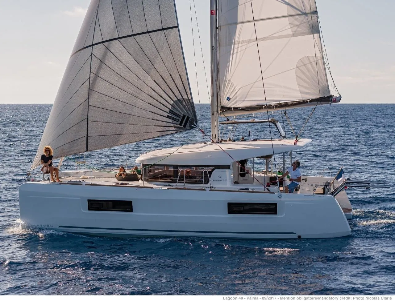 Rent a 11.74m Catamaran in Biograd na Moru