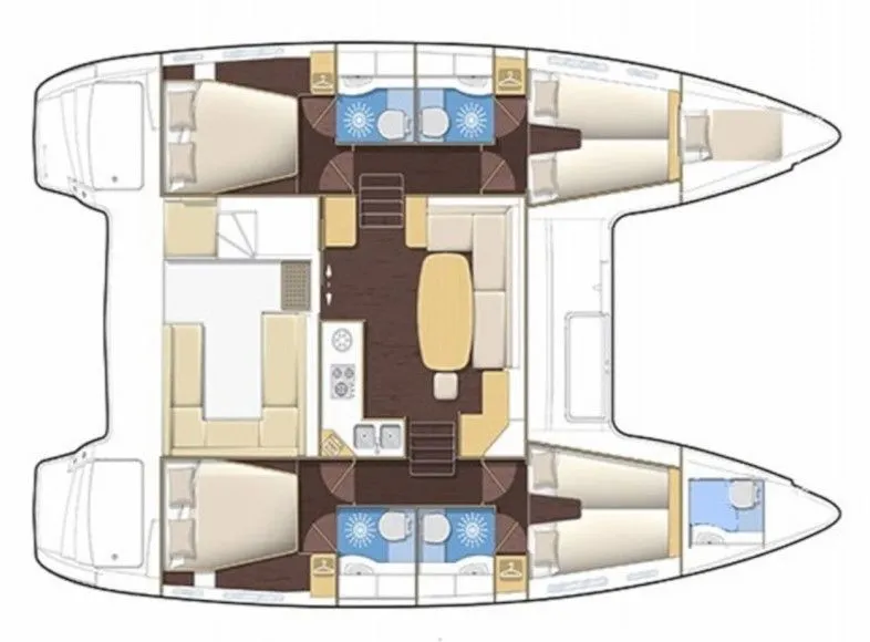 Rent a 11.97m Lagoon 400 in Murter