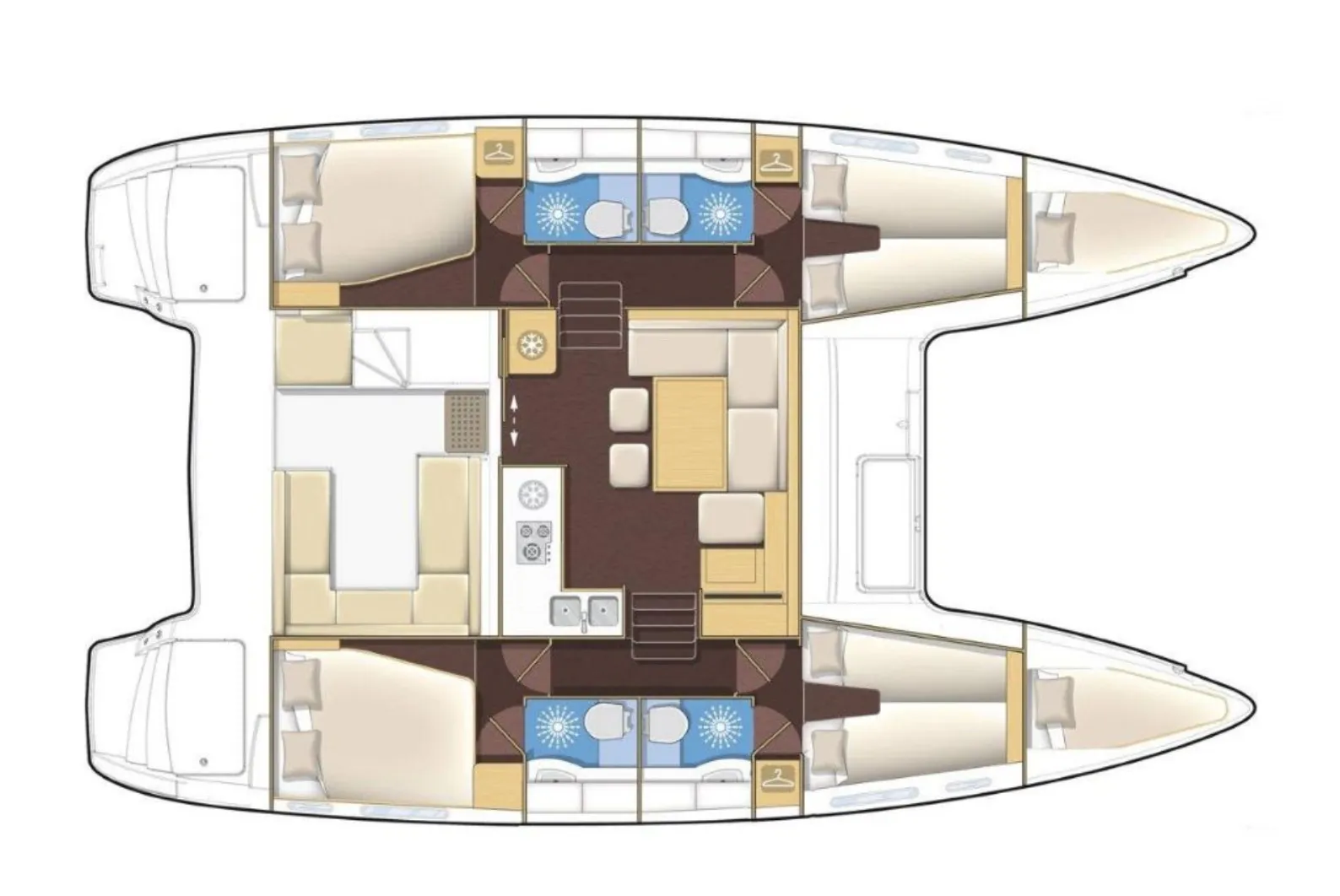 Rent a 11.97m Catamaran Lagoon 400 S2 in Split
