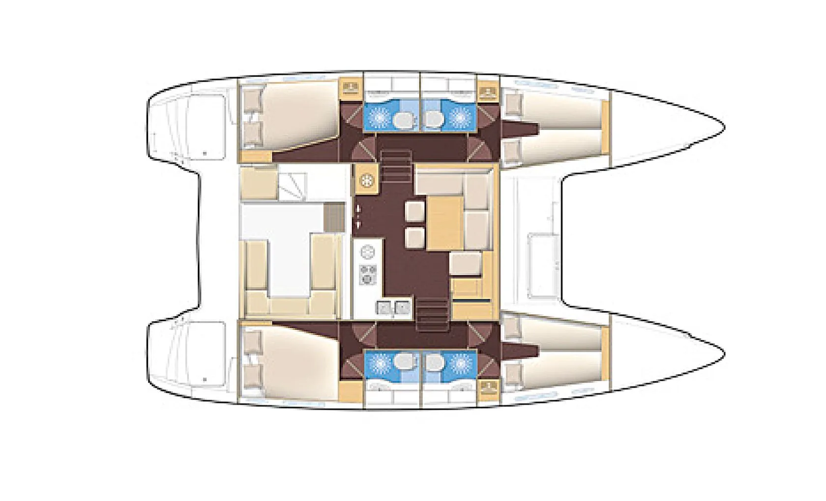 Explore Bophut on a 11.97m Rental Lagoon 400 S2