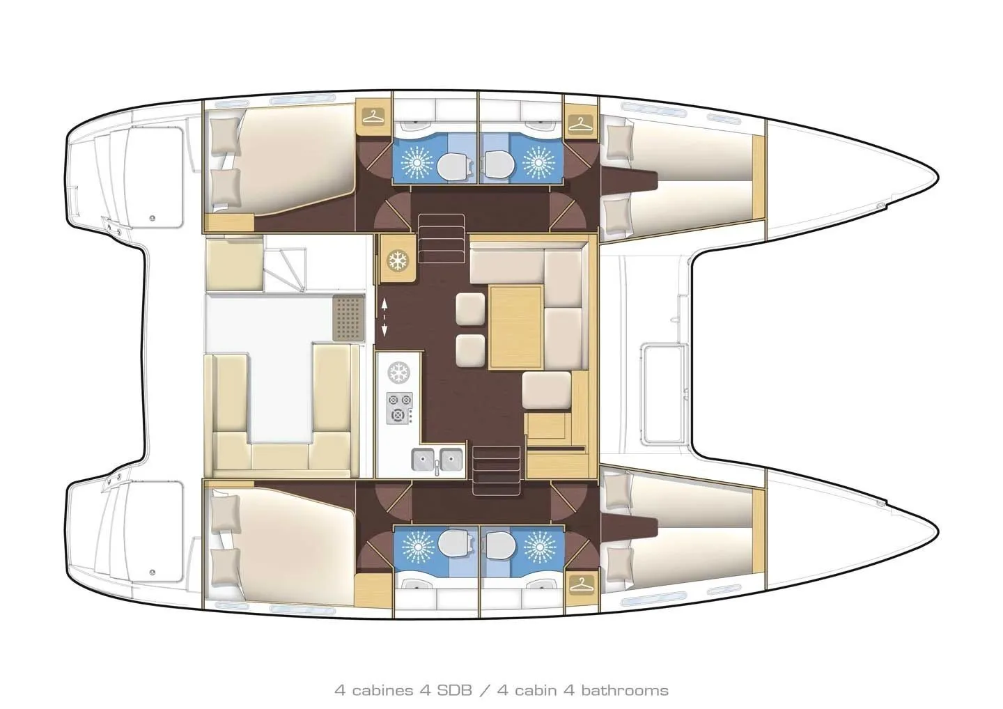 Charter a 11.97m Lagoon 400 S2 Catamaran in Corralejo