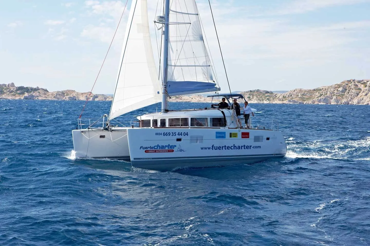 Charter a 11.97m Lagoon 400 S2 Catamaran in Corralejo