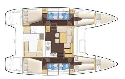 Sailing Blue 4 Charter Boat - 2