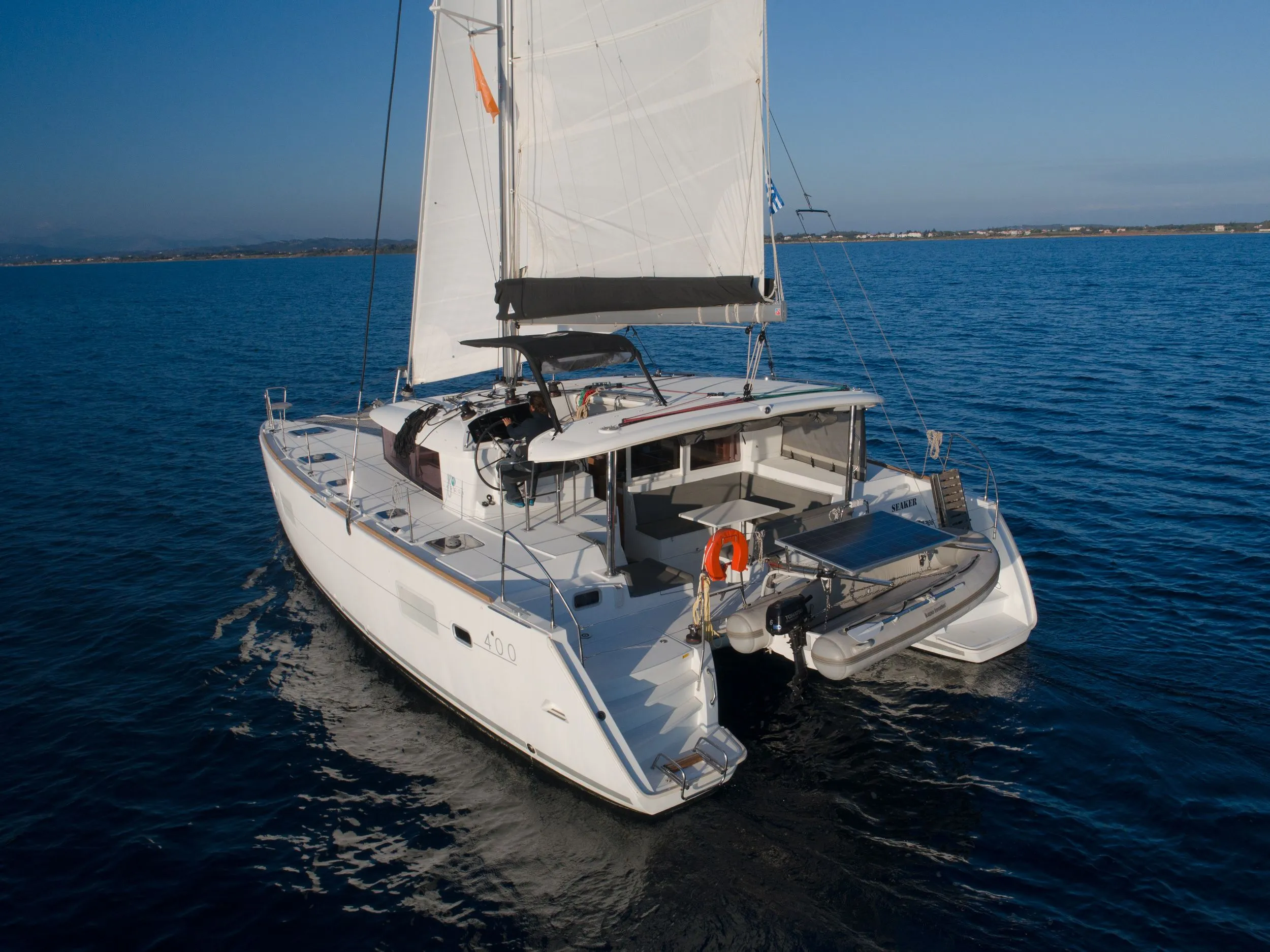 Explore Preveza on a 11.97m Lagoon 400 S2 Catamaran Rental