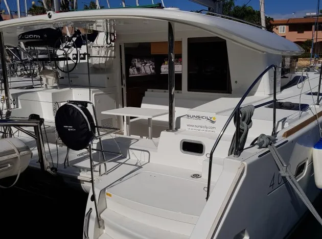 Charter a 11.99m 6 Cabin Catamaran in Furnari