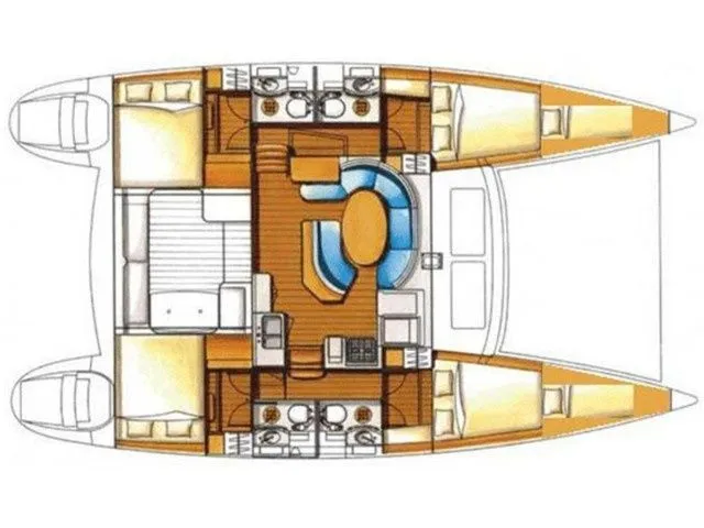 Rent a 11.97m Catamaran in Primošten