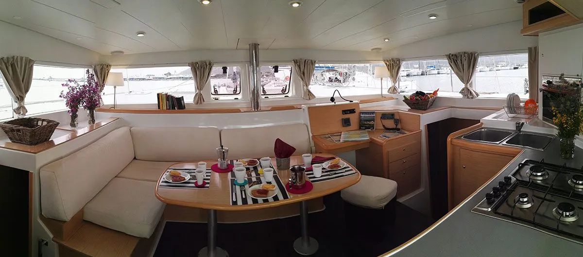11.97m Lefkada 5 Cabin Catamaran Hire