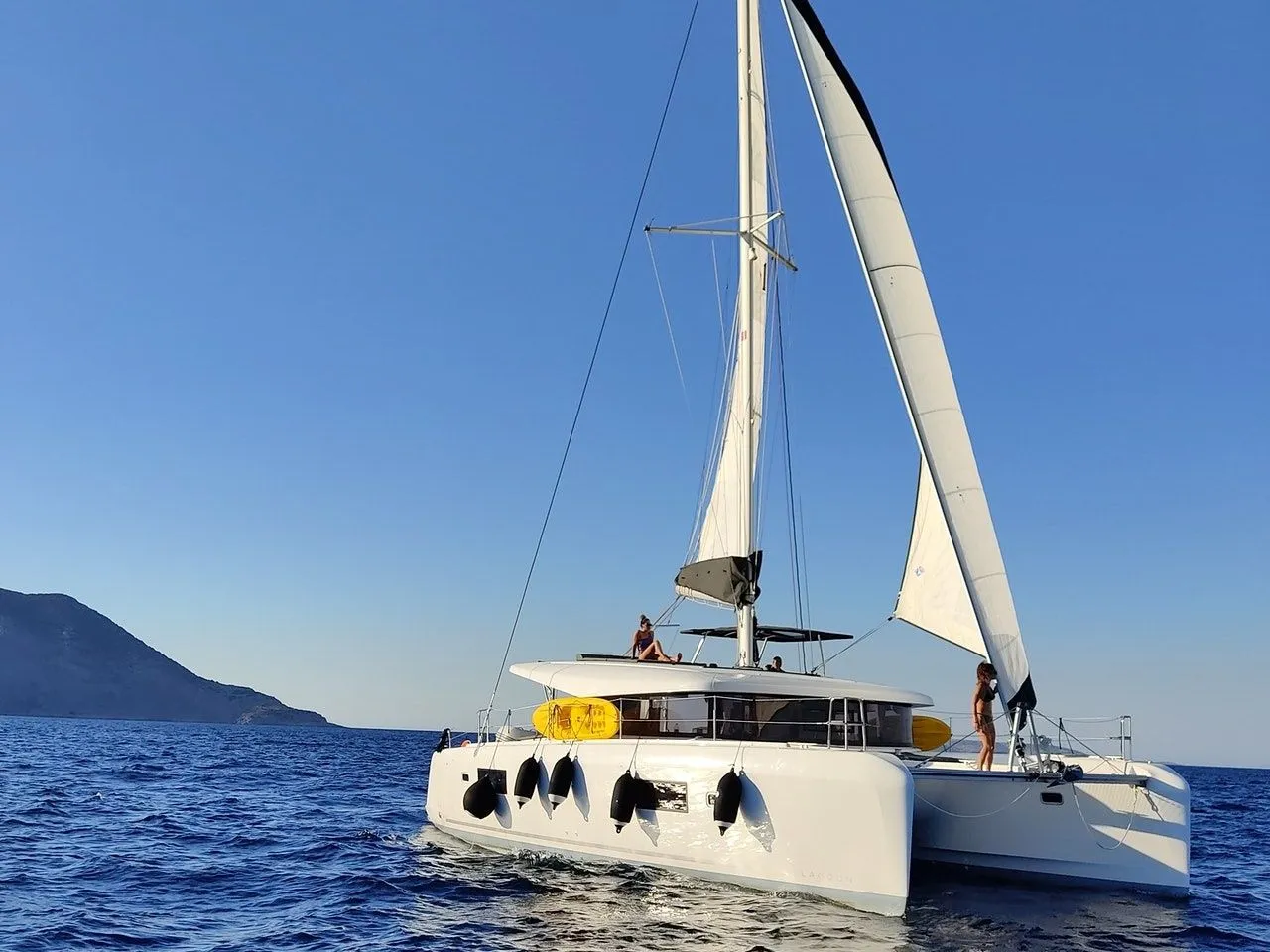 Charter a 12.79m Catamaran Lagoon 42 in Rhodes Town