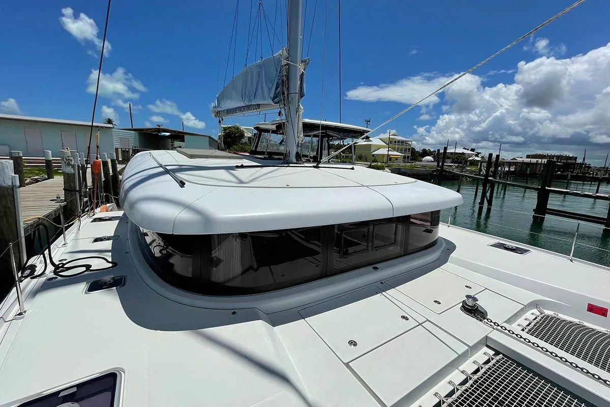 Explore Marsh Harbour on a 13.61m Rental Lagoon 42