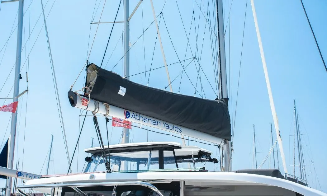 Explore Skiathos Town on a 12.94m Lagoon 42 Catamaran Rental