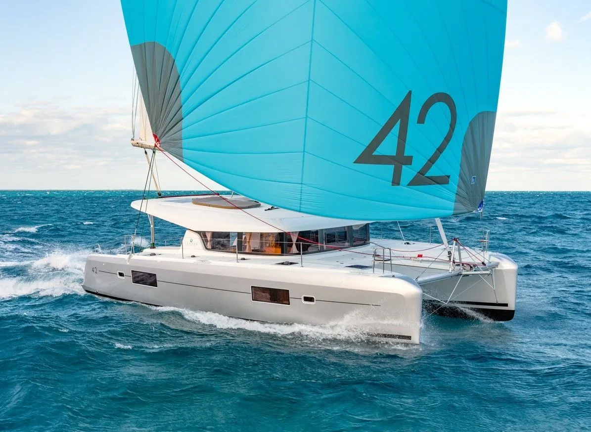12.8m Bonifacio 4 Cabin Catamaran Hire