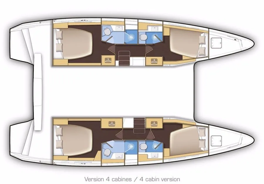 Explore Angra dos Reis on a 12.08m Rental Lagoon 42