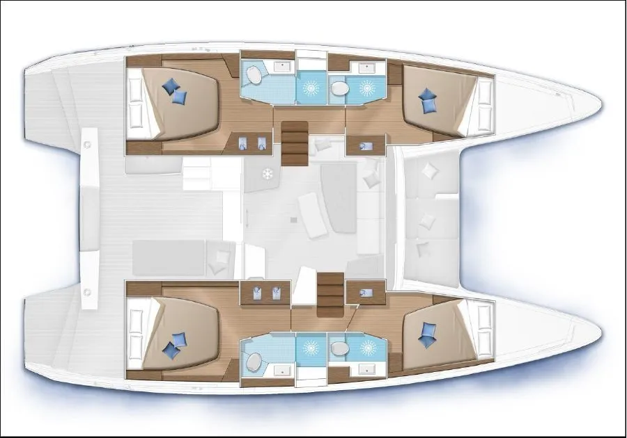Rent a 12.8m Lagoon 42 in Fajardo