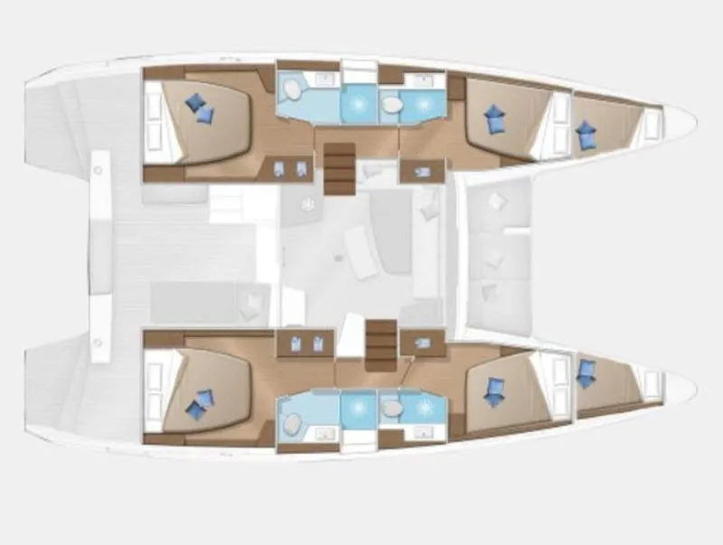 Trogir 12.8m Katamaran Kiralık