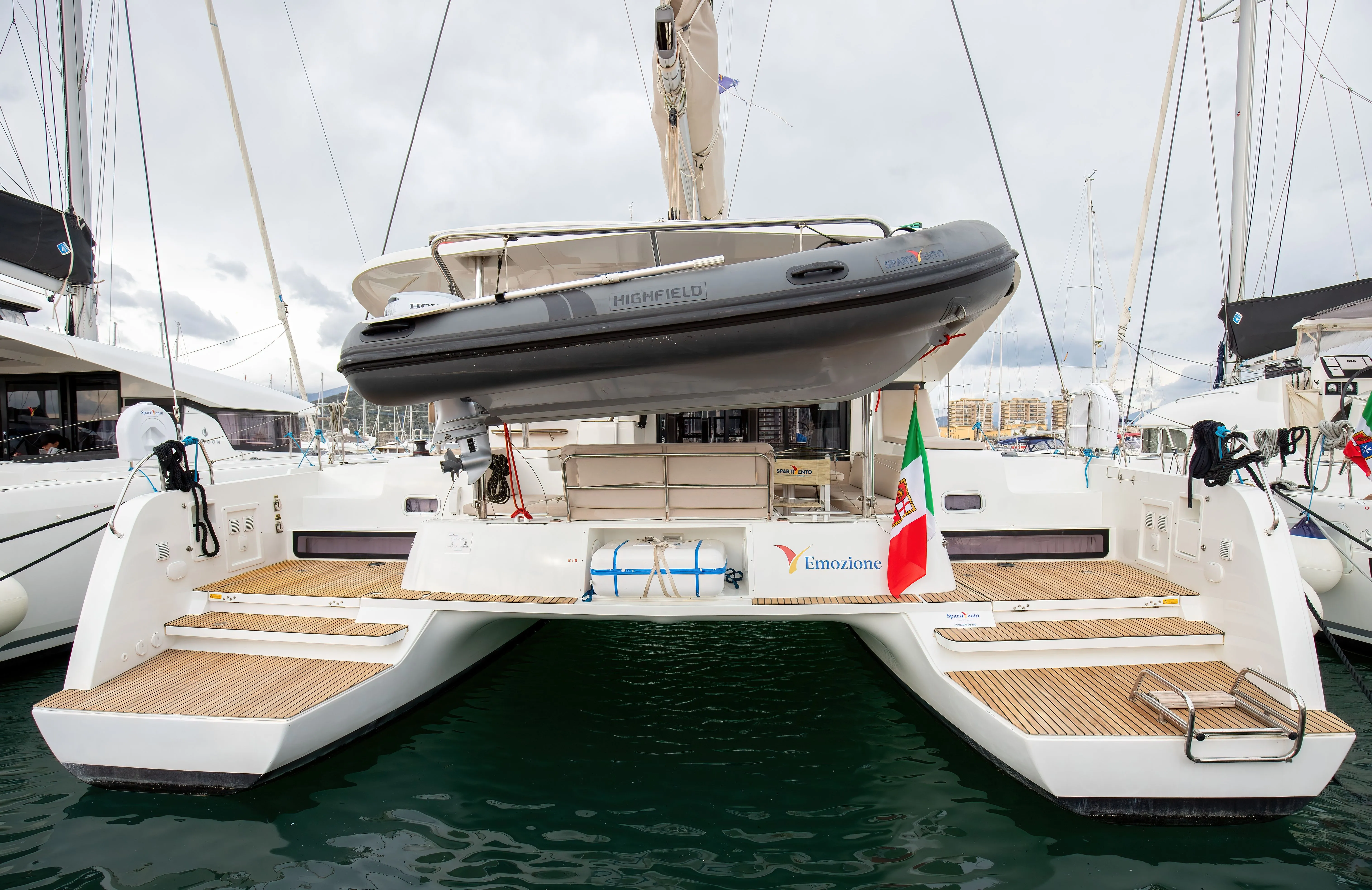Explore Salerno on a 12.94m Lagoon 42 Catamaran Rental