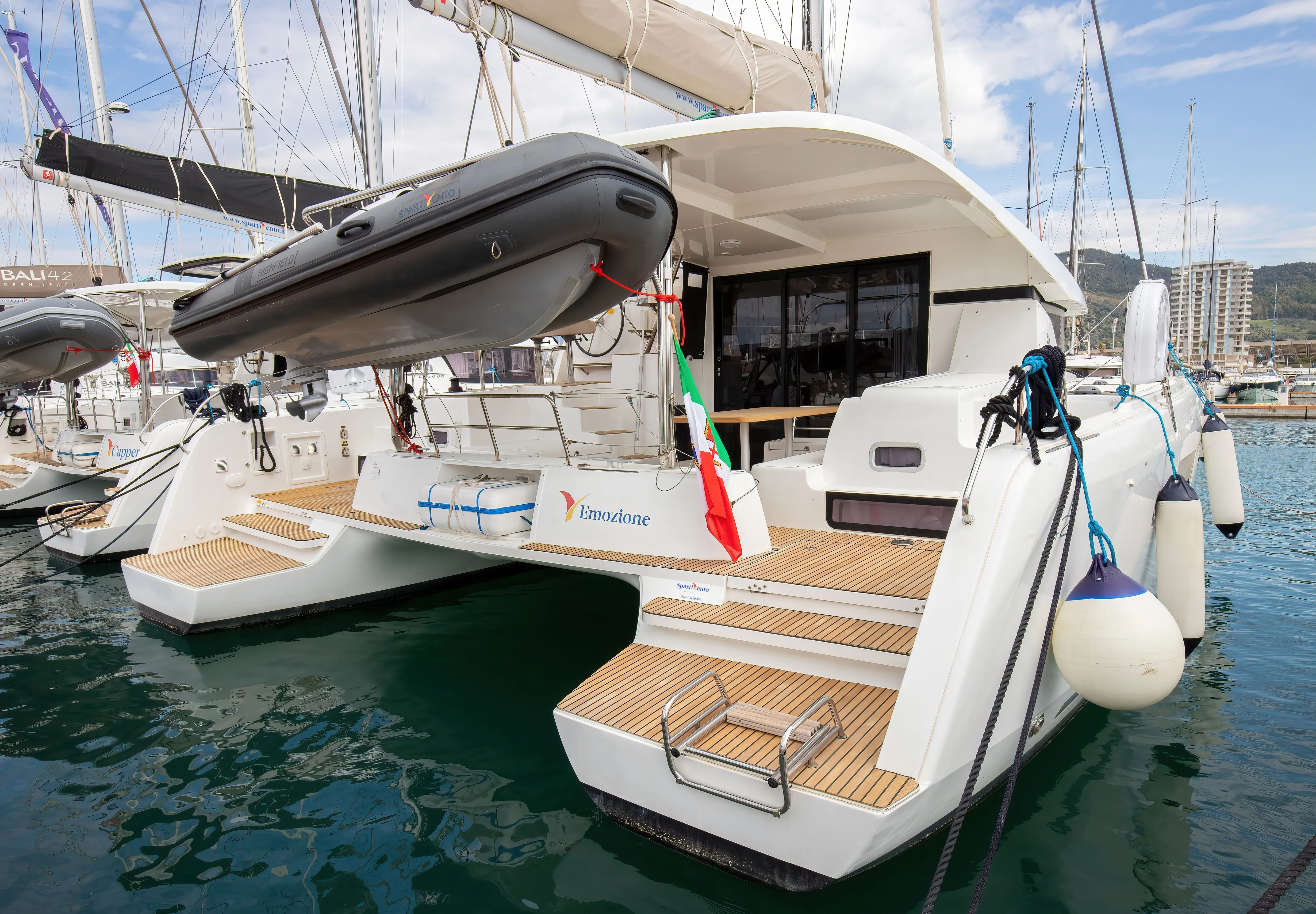 Explore Salerno on a 12.94m Lagoon 42 Catamaran Rental