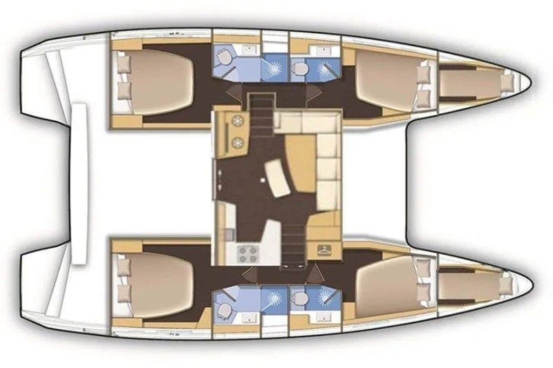Charter a 12.8m Lagoon 42 in Sukosan
